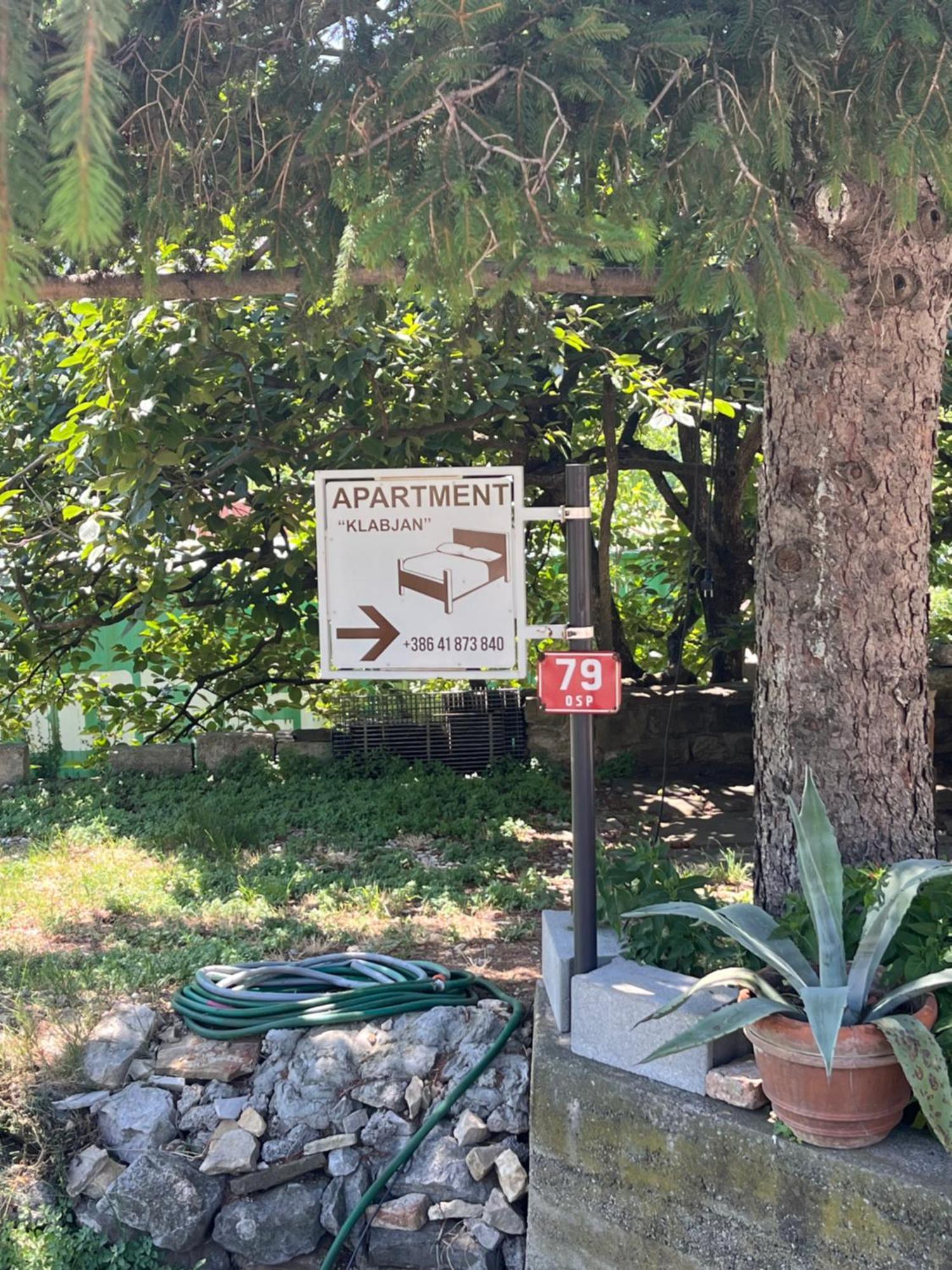 Apartmaji Klabjan - Kaki Osp Extérieur photo